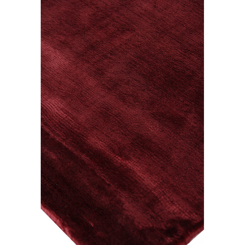 Plain Dove Area Rug in Red, Rectangle 12' x 15'