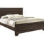 Très grand lit à panneaux très grand, forme classique, structure à lattes, lit clé pour chambre à coucher pour très grand lit, avec détails structurés et décoratifs