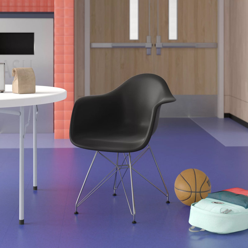 Taul 18'' H Armchair, Black