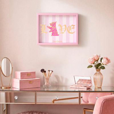 Tableau en boîte d'ombre Juicy Couture