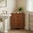 Modern Waterproof Corner Storage Cabinet, Sturdy MDF Triangle Floor Cabinet With Doors For Bathroom & Kitchen-2015901564