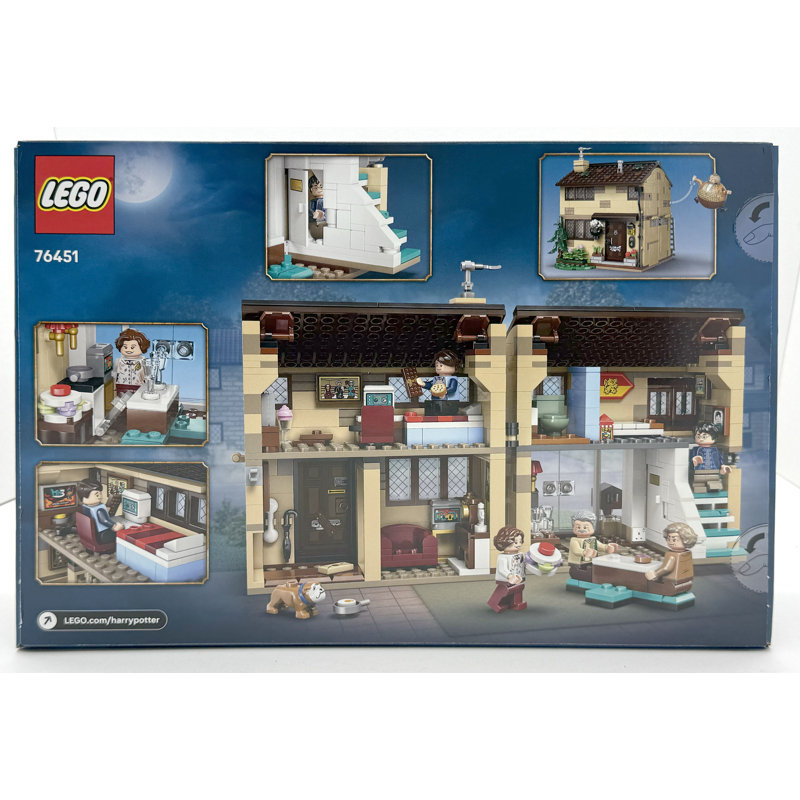 LEGO® Harry Potter Privet Drive: la tante Marge's Building, 639 pièces, pour 8+