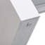 66cm W Solid + Manufactured Wood Bedside Table-587251080