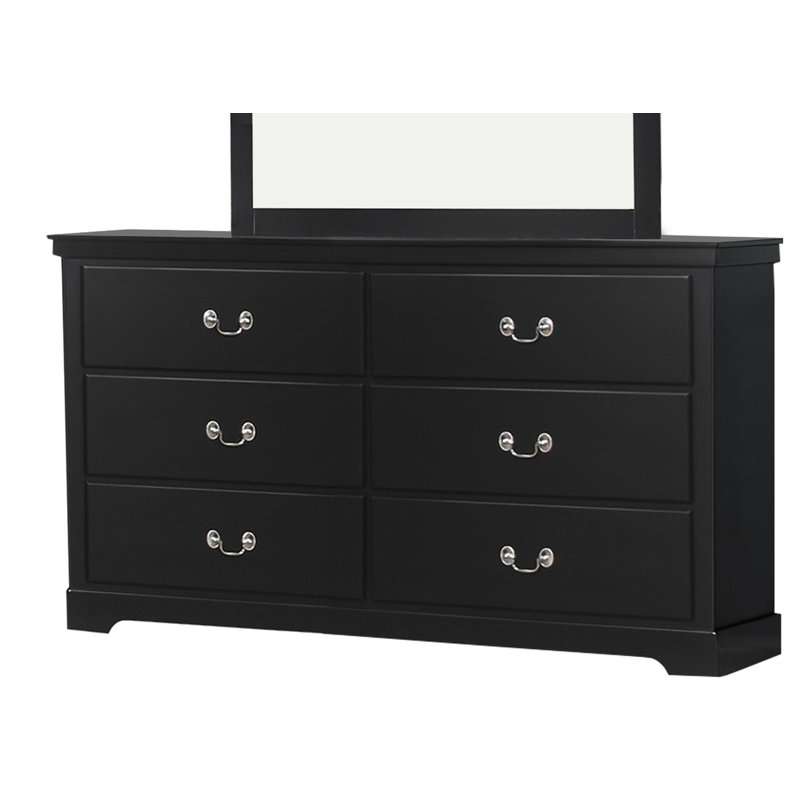 Commode double 6 tiroirs Reeser