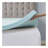 3-Inch Gel Memory Foam Mattress Topper with Cooling Cover, White, Twin Size