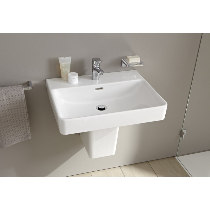 Laufen PRO S 21.65'' L Bathroom Sink, Single Hole
