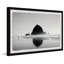Sea Stack Shadow 1 Piece Single Picture Frame Wall Art-1314700936