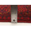 Tapis à main one-of-kind-noué la 2010 rouge 4 pi 10 po x 6 pi. zone de laine 4 po Esari Turkman