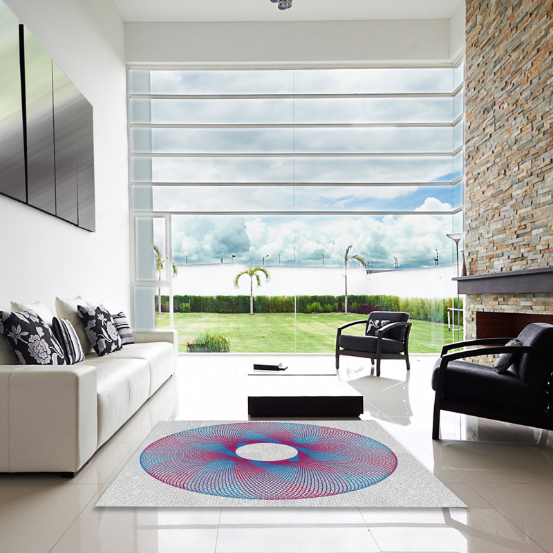 Tapis bleu, Carré 3 pi