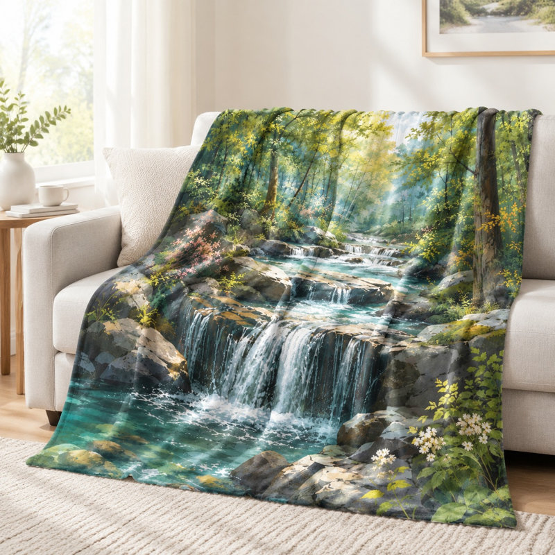 Couverture Serene, L 50 po x l 40 po
