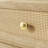 Ceriyah 39.8"H 5-Drawer Wood Chest with Rattan Drawer Fronts