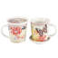Ensemble de 2 tasses en mosaïque avec couvercle Dolly Parton 