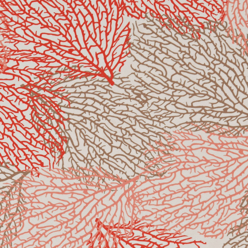 Tapis ivoire et corail Madelyn, Tapis de couloir 2 pi x 8 pi