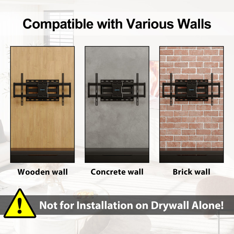 Symple Stuff Single Screen Wall Mount