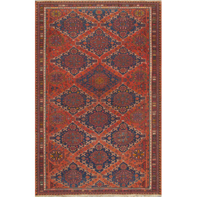 Sumak One-of-a-Kind 10'4" X 16'4" 1910s Wool Area Rug in