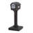 Plastic Post Mounted Mailbox with Magnetic Closure-49696939