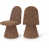 Tissu de polyester cognac est en rupture de stock