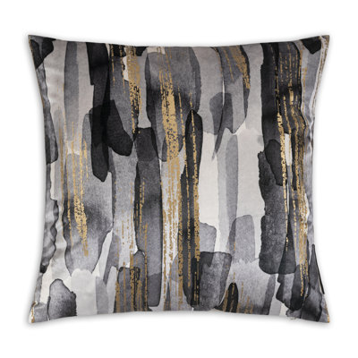 Velvet Down Abstract Throw Pillow