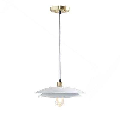 2-Tier Layered Shade Pendant, Pendant Lights