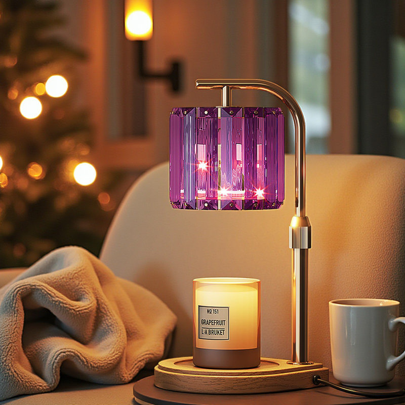 Lampe et minuterie chauffe-bougie pour la Saint-Valentin