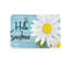 Tapis bleu / blanc Hello Sunshine Daisy, 24 po x 36 po