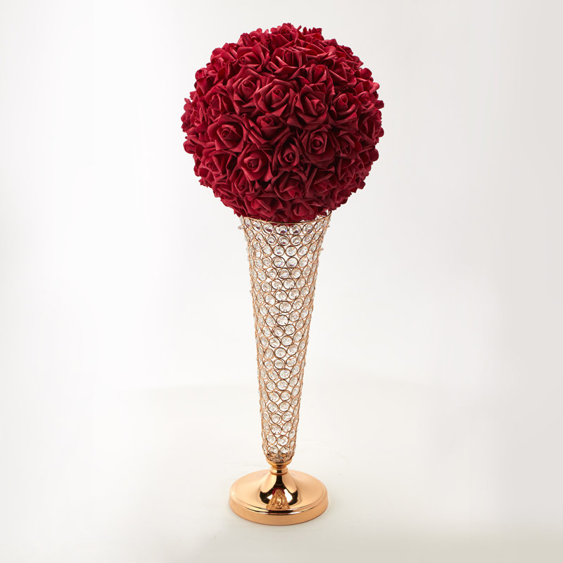 Vase de plancher en métal Munsch, Or