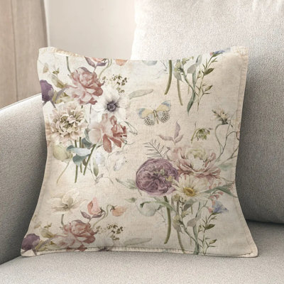 kathy irelandÂ® HOME Scattered Wildflower Indoor Decorative Pillow