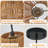  3-Light Hand-Woven Rattan Pendant Lights For Kitchen Island, Dining Room, Or Living Room