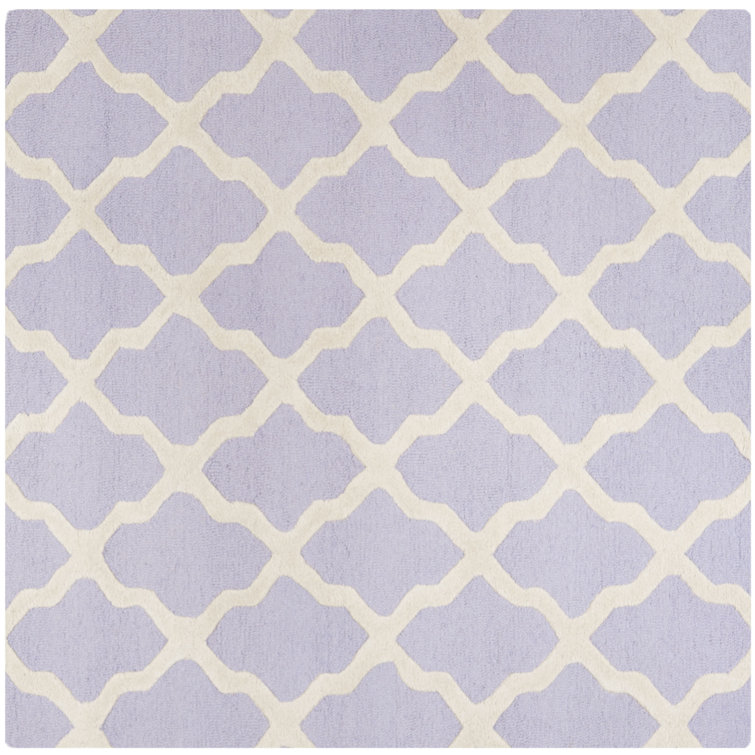 Darr Geometric Wool Hand Woven Area Rug