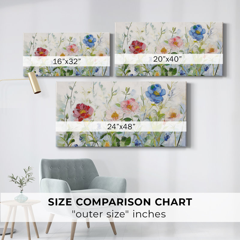 Toile tendue avec châssis abstrait # 9 Lxxxv, H 16 po x l 32 po