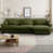 Olive Green Velvet