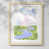 Papier avec cadre naturel
