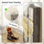 Buffet Farmhouse, armoire de rangement de cuisine, gris