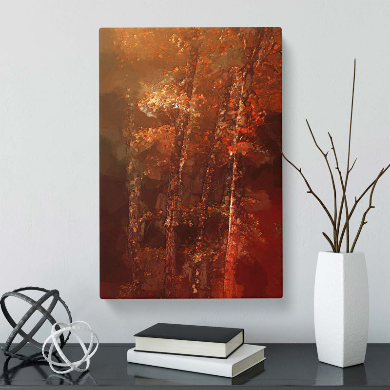 Trees of Autumn - Wrapped Canvas, 60 cm H x 40 cm W