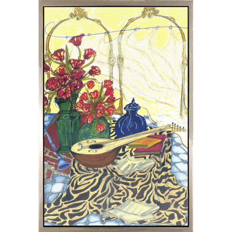 Poppies In The Mirror Painting