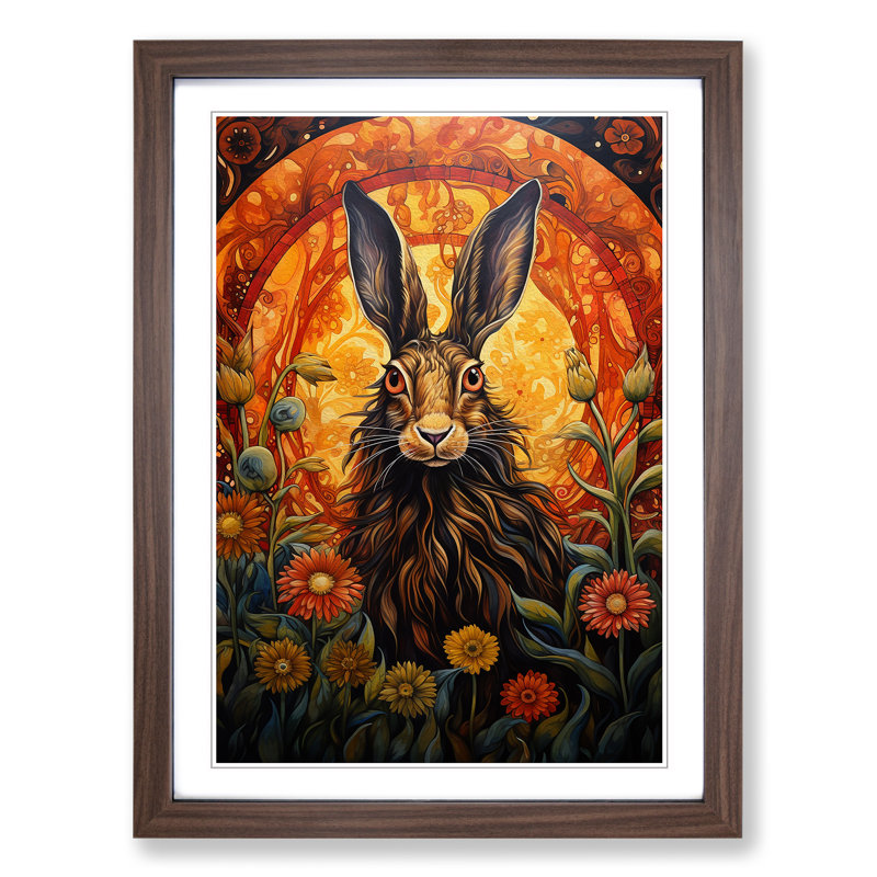 Hare Renaissance - Framed Print