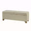 Banc de rangement à fermeture douce