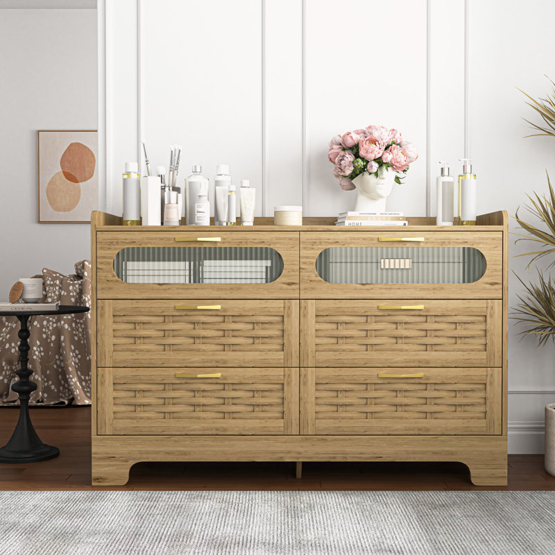 Commode à 6 tiroirs
