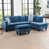 Blue Polyester Blend
