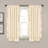 Lush Decor Reyna Ruffle Semi-Sheer Curtain Panels Pair Drapes (Set of 2)-2079863647-2079863646