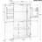 4-Door Grey Bathroom Storage Cabinet With Adjustable Shelves, Improve Efficiency Space Design For-679713934