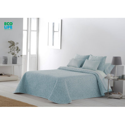 Rossmoor Polyester Floral Bedspread