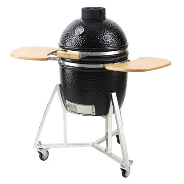 Kamado Barbecue Grill Smoker Ceramic 31.9