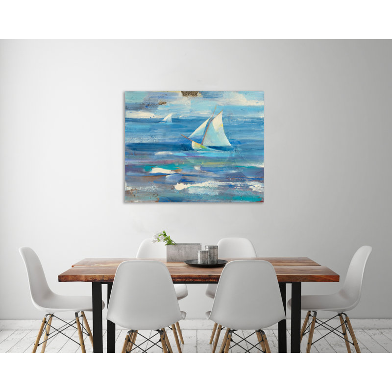 « ocean voile », impression, Toile tendue, Sans mat, H 36 po x l 45 po x P 1,5 po