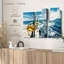 «Ocean Fishing Reels», 3 pièces sur toile-98562869