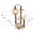  PETMAKER 6-Tier Carpeted Cat Tower, Beige