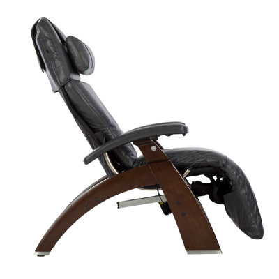 Human Touch Perfect Chair PC610 OmniMotion Classic Zero Gravity Recliner Supreme Upholstery Package Dark Walnut Base