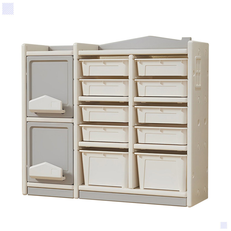 Armoire de rangement multicouches pour livres d'images