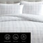 Ensemble de housse de couette réversible en coton à carreaux bleus Vera Wang-123353146