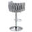 Stylish Adjustable Swivel Bar Stools Set Of 2, Ideal For Kitchen Island, Cafe, Pub And More.